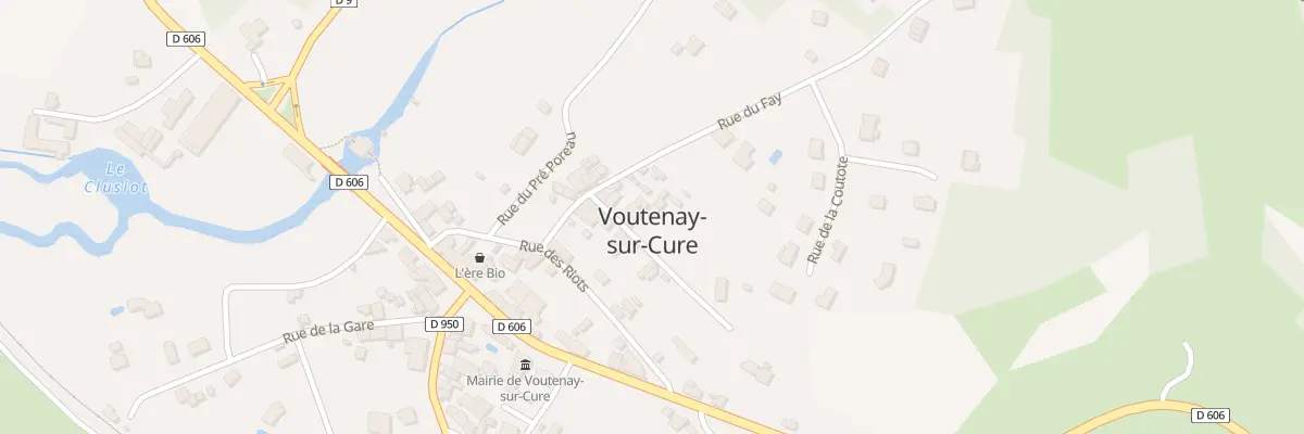 Plan du 3 Rue de Béziot à Voutenay-sur-Cure