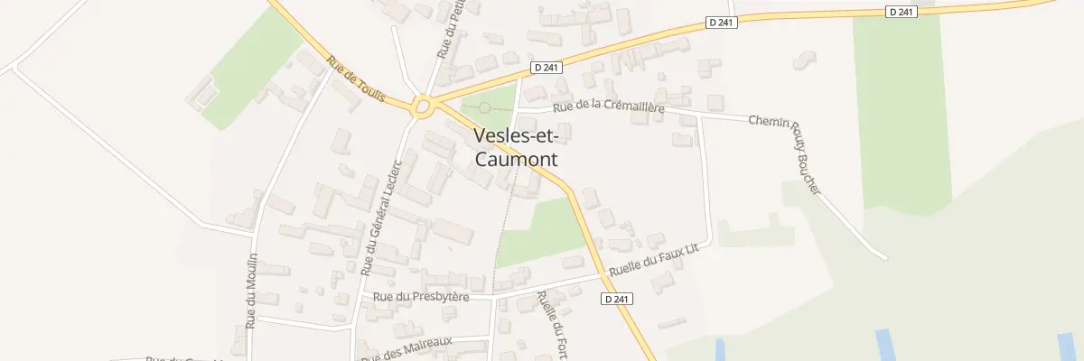 Plan du 6 Rue de Pierrepont à Vesles-et-Caumont