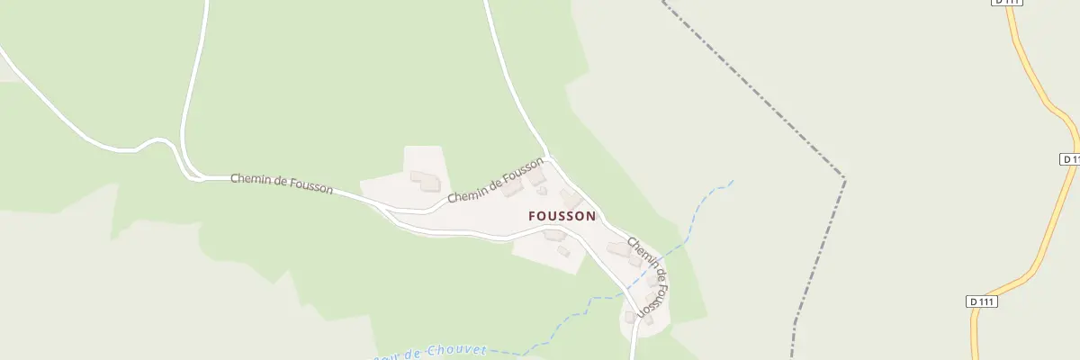 Plan du 5108A Fousson à Arlanc