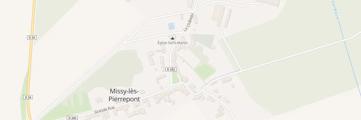 Plan du 6B Rue de l’Eglise à Missy-lès-Pierrepont