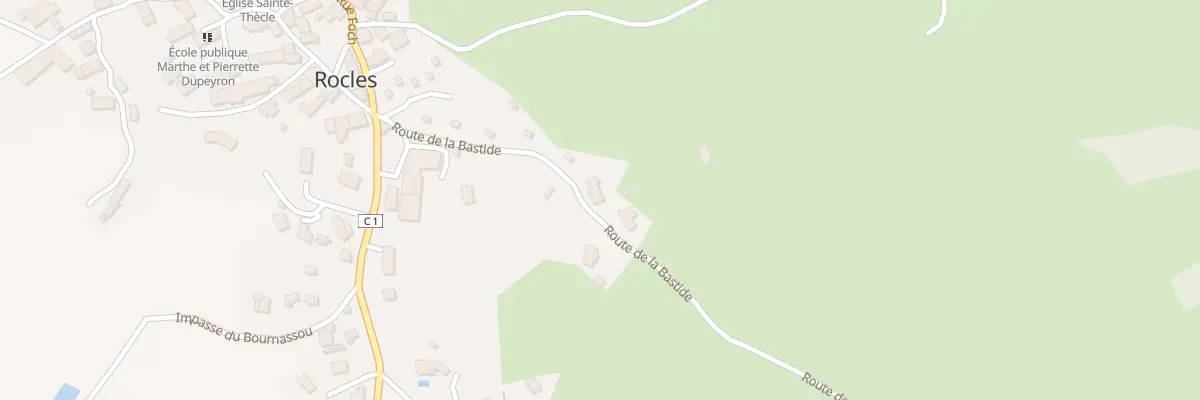 Plan du 5146 Che du Vieux Fraisse à Rocles