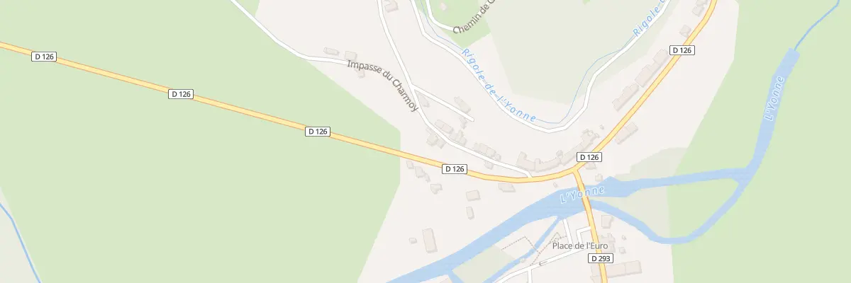 Plan du 4 Le Bourg à Montreuillon
