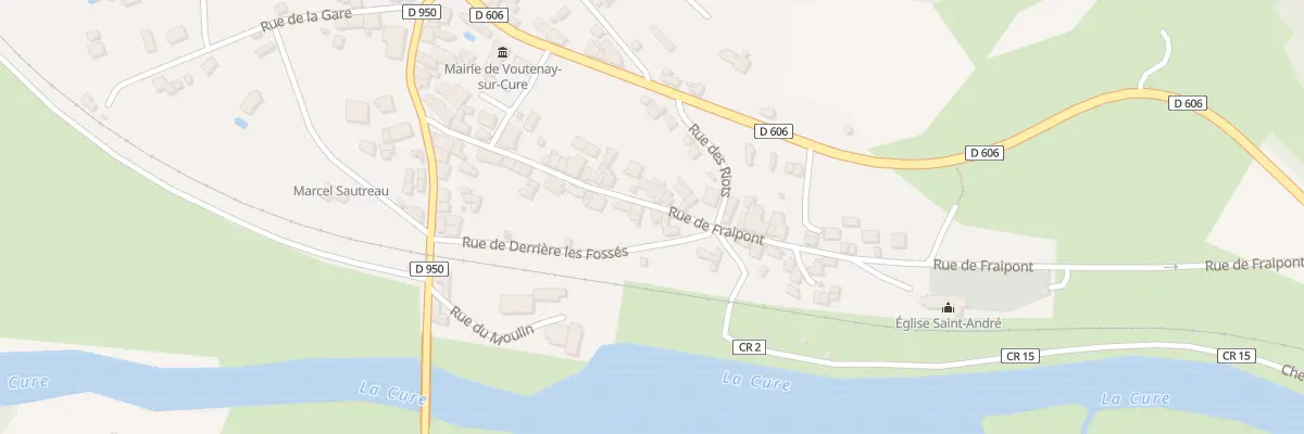 Plan du 22 Rue de Fraipont à Voutenay-sur-Cure