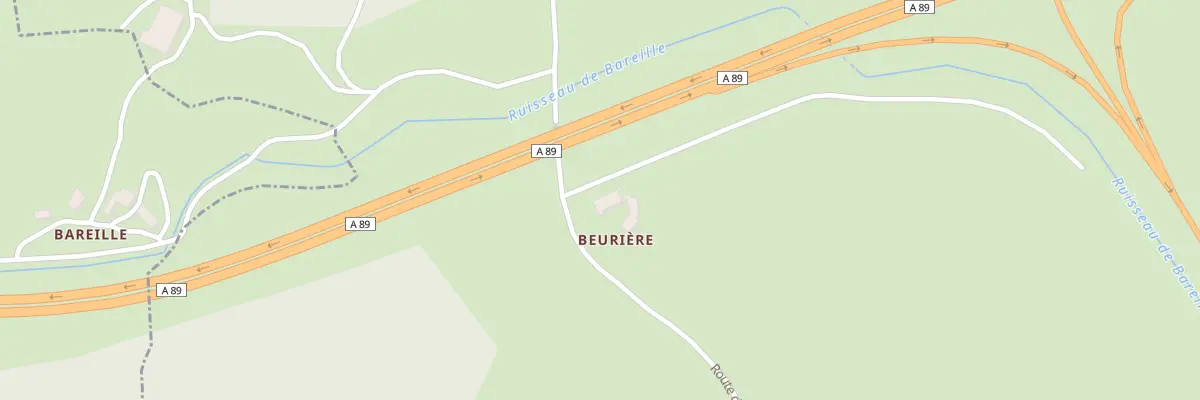 Plan du 700 Rte de Gouttenoire aux Salles