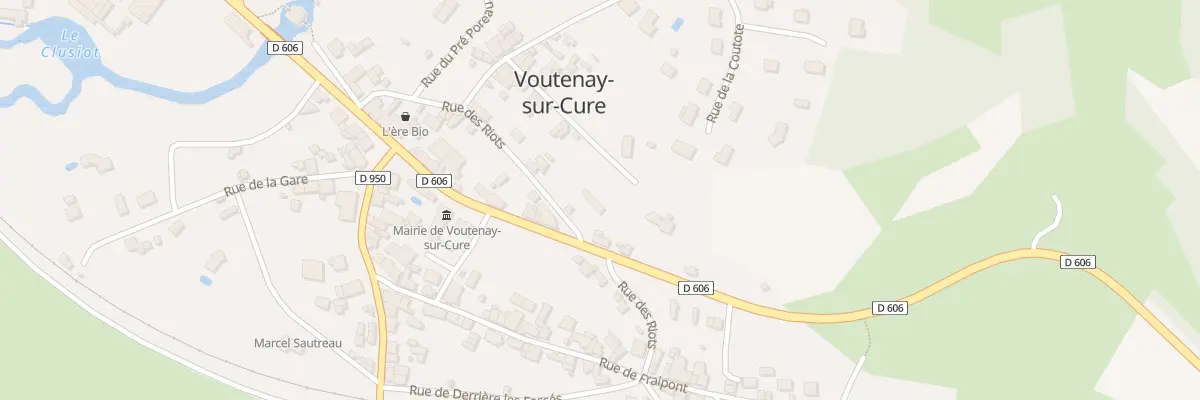 Plan du 17 Rue des Riots à Voutenay-sur-Cure