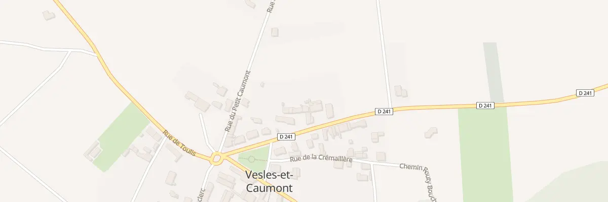 Plan du 11 Rue de Cuirieux à Vesles-et-Caumont