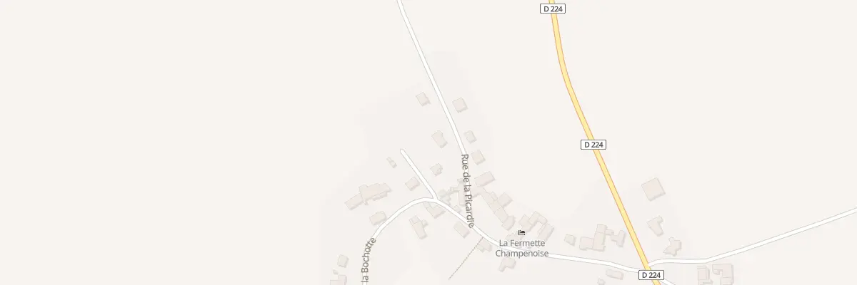 Plan du 13 Rue de la Picardie à Jonquery