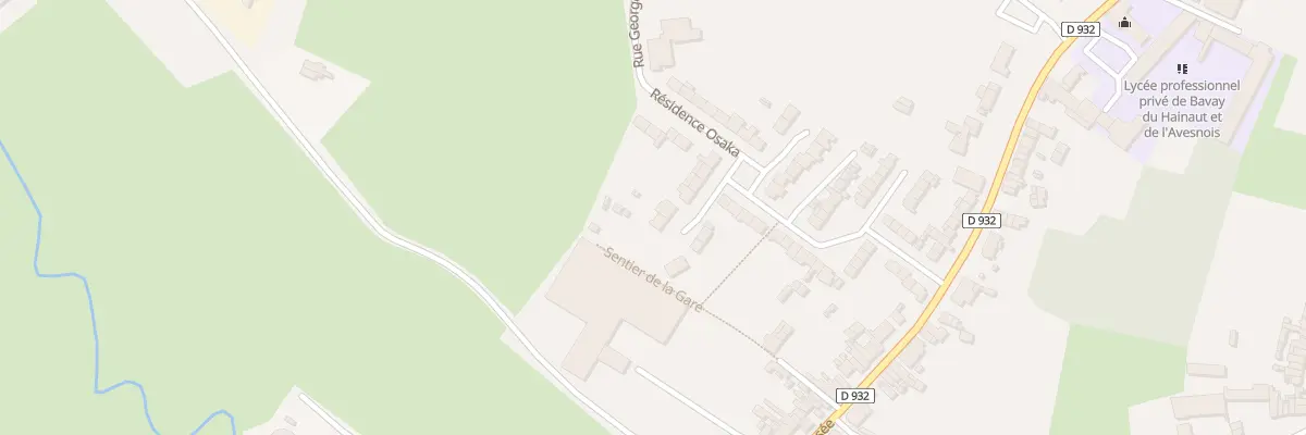 Plan du 15 Res Osaka Rue de la Chaussee à Bavay