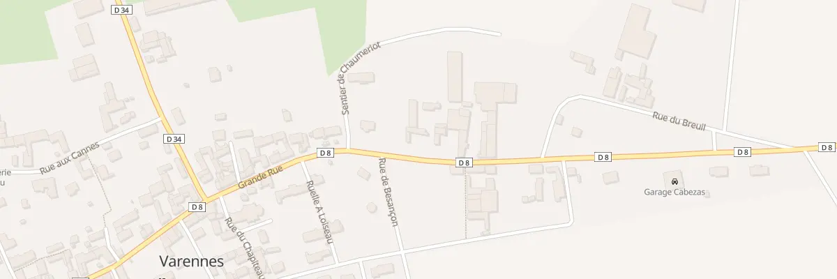 Plan du 65 Gr Grande Rue à Varennes