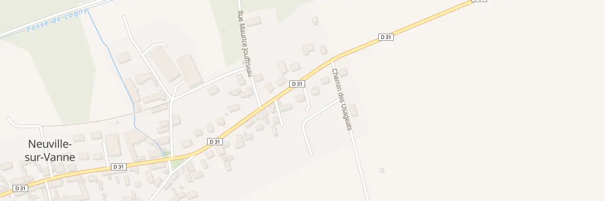 Plan du 24 Rue de la Fontaine Bouvotte à Neuville-sur-Vanne