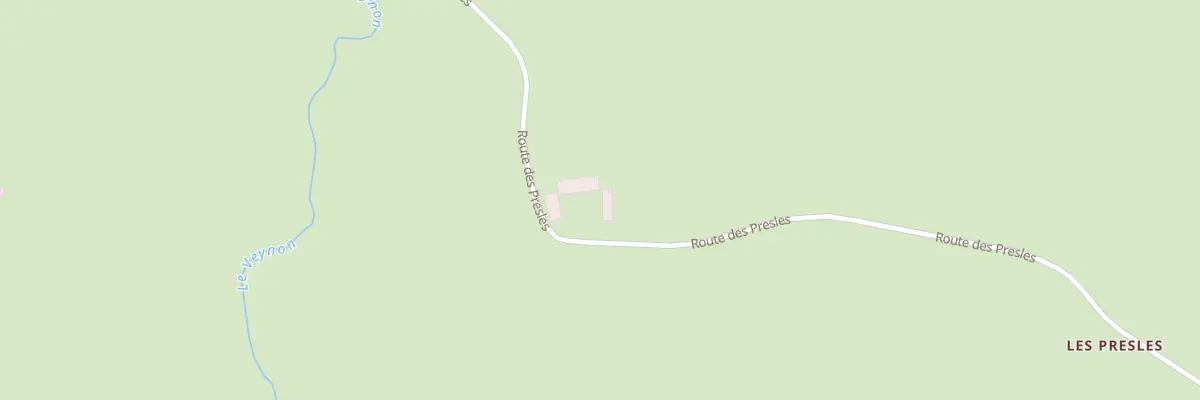 Plan du 20 Rte des Presles à Saint-Péreuse