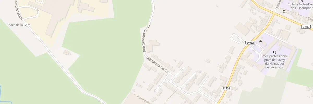 Plan du 32 Res Osaka Rue de la Chaussee à Bavay