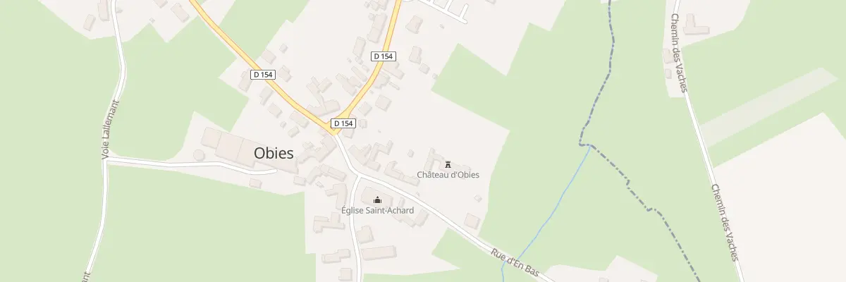 Plan du 45 Rue d’En Bas à Obies