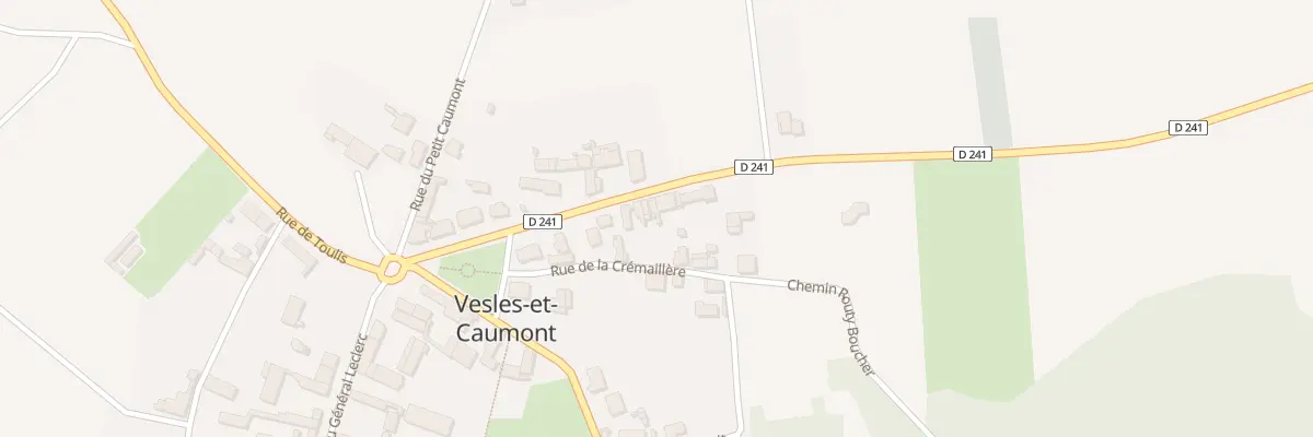Plan du 12 Rue de Cuirieux à Vesles-et-Caumont