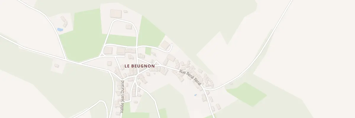 Plan du 3 Rue Rene Rene à Arcy-sur-Cure