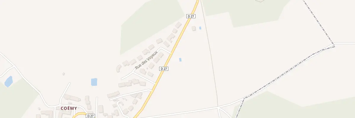 Plan du 10 Rue de Faverolles à Faverolles-et-Coëmy