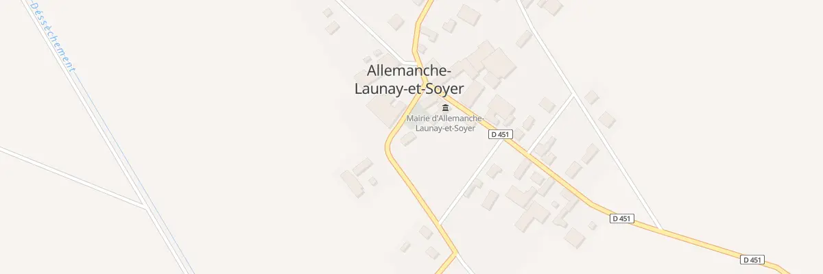 Plan du 1 Rue Berthelin à Allemanche-Launay-et-Soyer