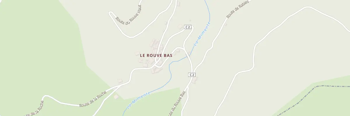 Plan du 5013 Le Rouve Bas à Saint-André-de-Lancize