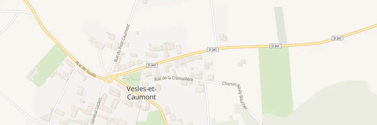 Plan du 14 Rue de Cuirieux à Vesles-et-Caumont