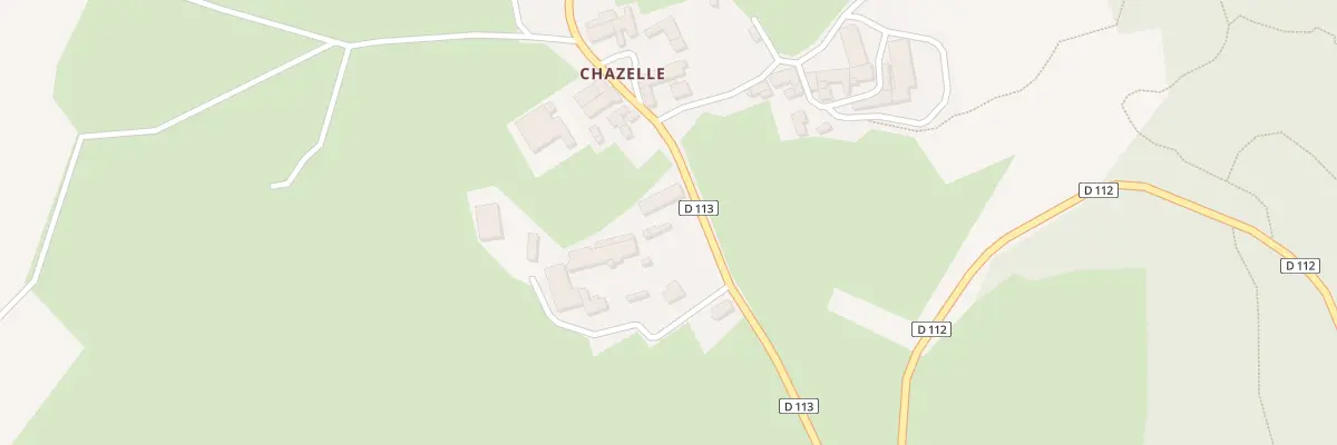 Plan du 5085 Chazelles à Saint-Vidal