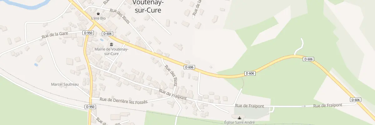 Plan du 35 Rte Nationale 6 à Voutenay-sur-Cure