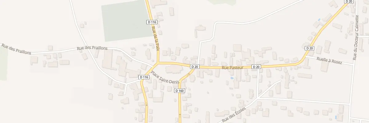 Plan du 9 Pl St Denis à Maizières-la-Grande-Paroisse