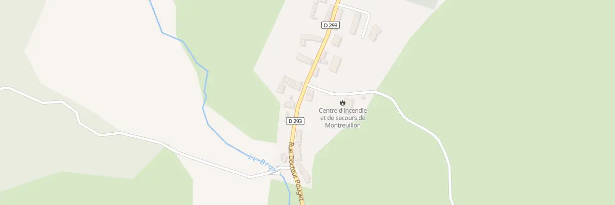 Plan du 64A Le Bourg à Montreuillon
