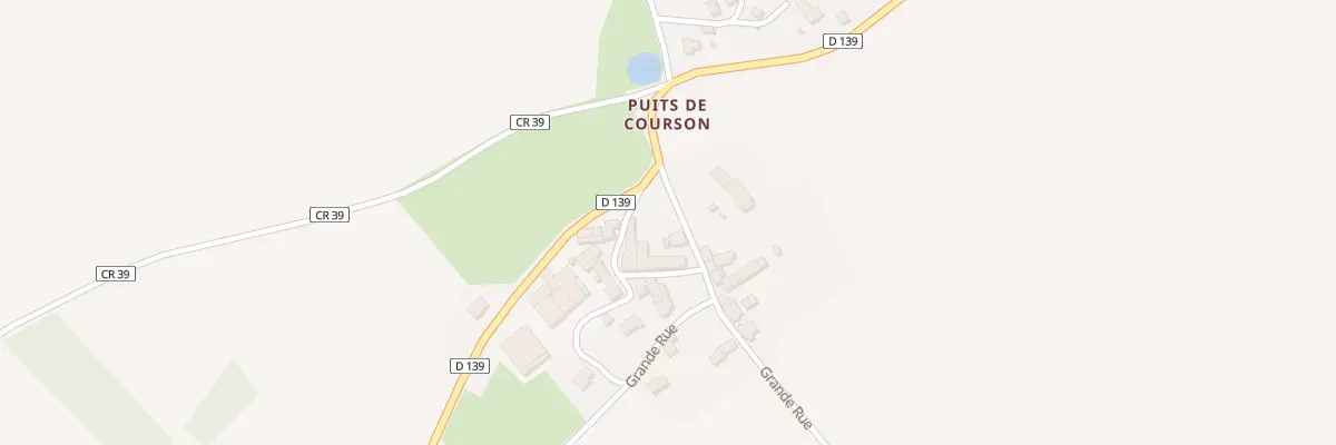Plan du 8 Gr Grande Rue (Puits Courson) à Saint-Cyr-les-Colons