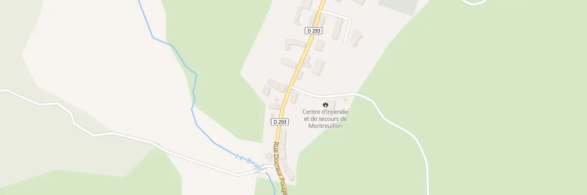 Plan du 2 Imp de la Caserne à Montreuillon