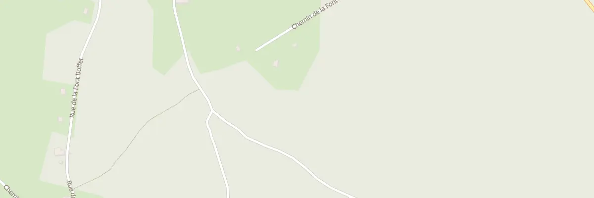 Plan du 10 Che de la Font - Châtel à Saint-Nicolas-des-Biefs