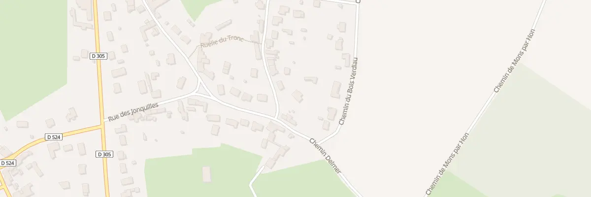 Plan du 2 Rue du Tronc à Houdain-lez-Bavay
