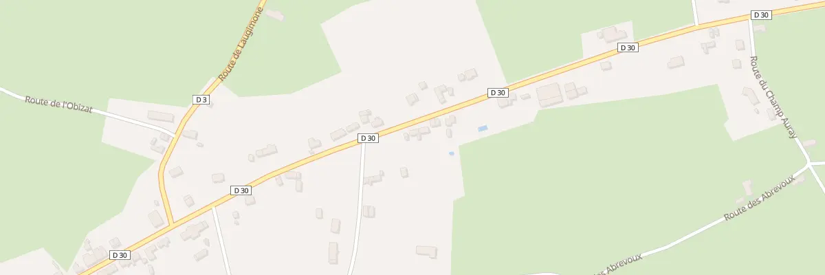 Plan du 50 Rte du Grand Chemin à La Nocle-Maulaix