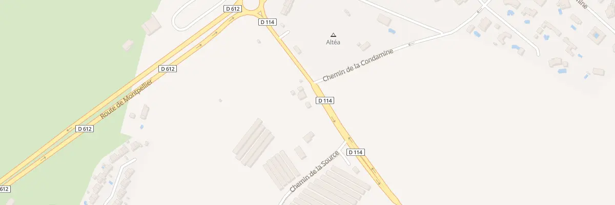 Plan du 2 Rte des Aresquiers à Vic-la-Gardiole