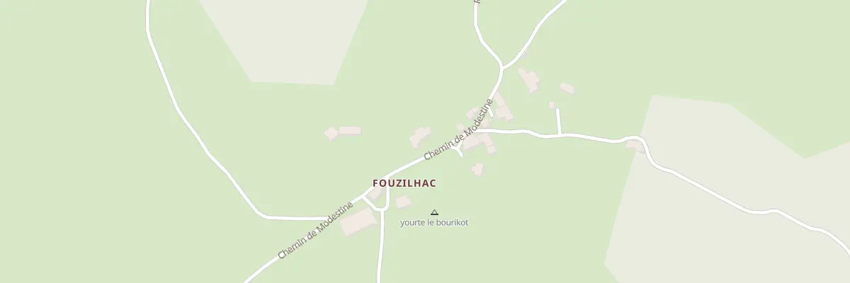 Plan du 4 Che de Modestine à Chaudeyrac
