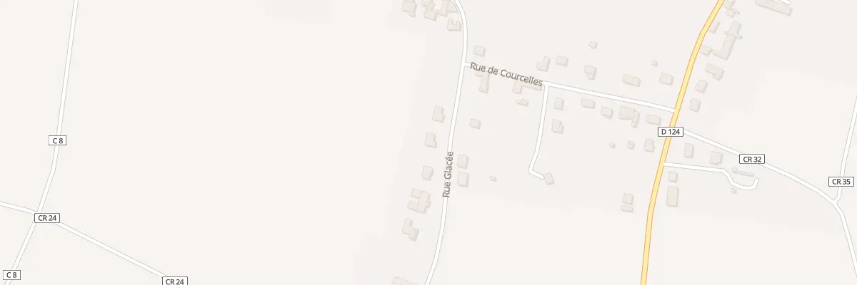Plan du 5001F Rue Glacée à Jaulges