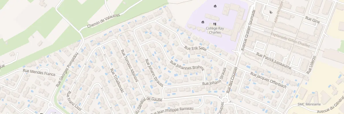 Plan du 13 Rue Brahms à Fabrègues