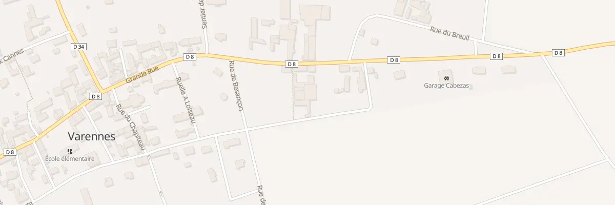 Plan du 1 Rle A Veuillotte à Varennes