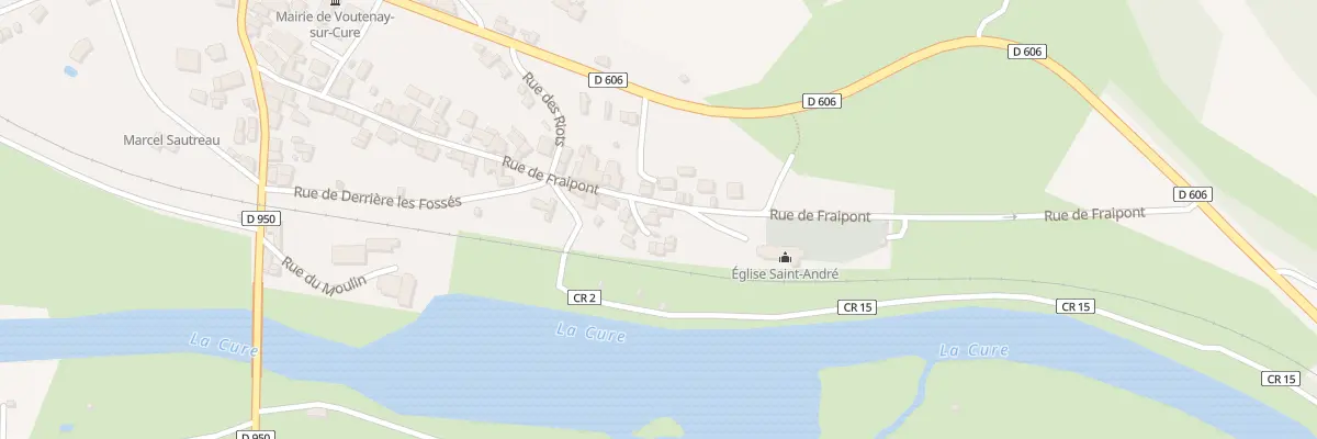 Plan du 42 Rue de Fraipont à Voutenay-sur-Cure