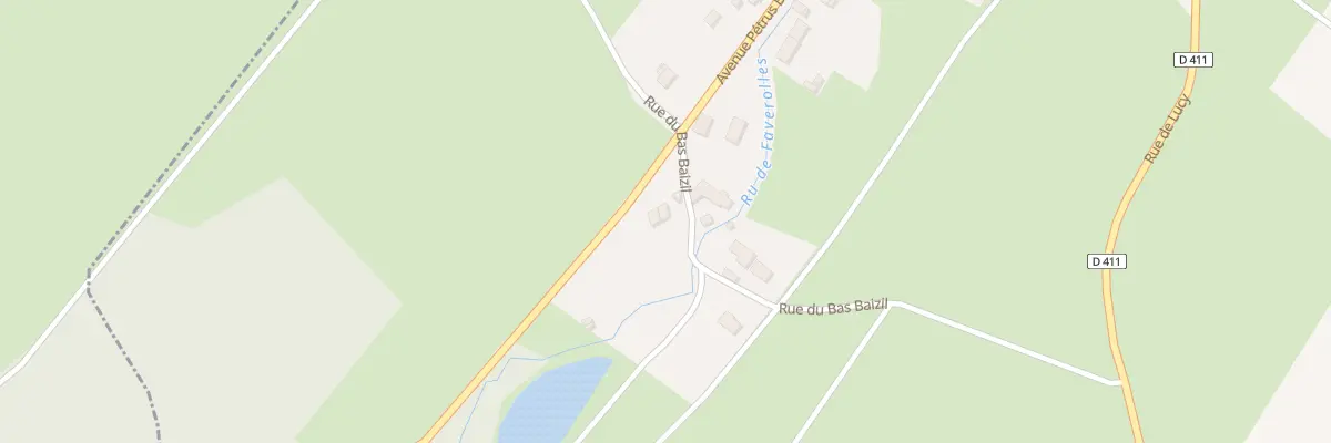 Plan du 3 Rue du Bas du Baizil au Baizil