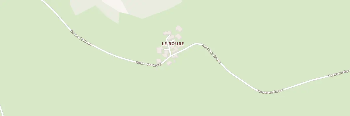 Plan du 642 Rte de Roure à Chausseterre