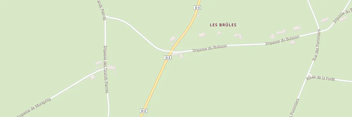 Plan du 2 Imp du Buisson à La Nocle-Maulaix