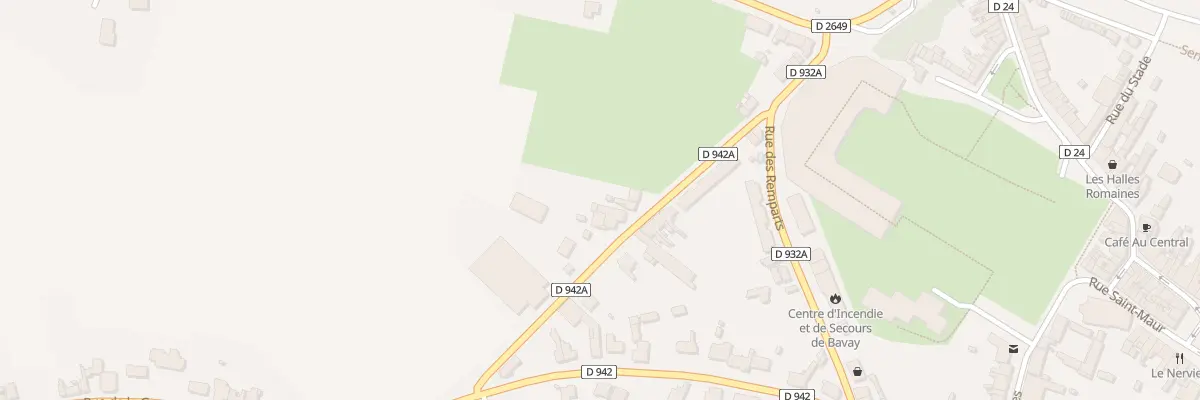 Plan du 10 Rue des Clouteries à Bavay