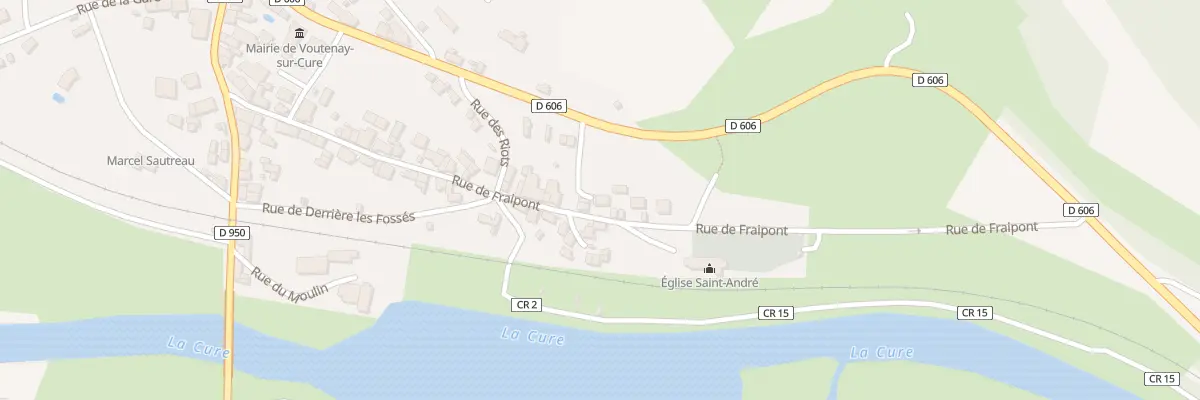 Plan du 43B Rue de Fraipont à Voutenay-sur-Cure