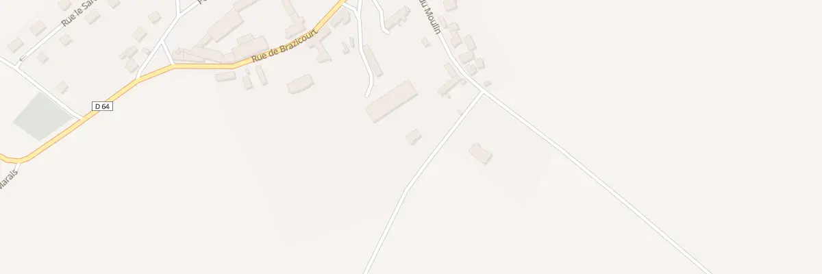 Plan du 9001 Le Village à Autremencourt