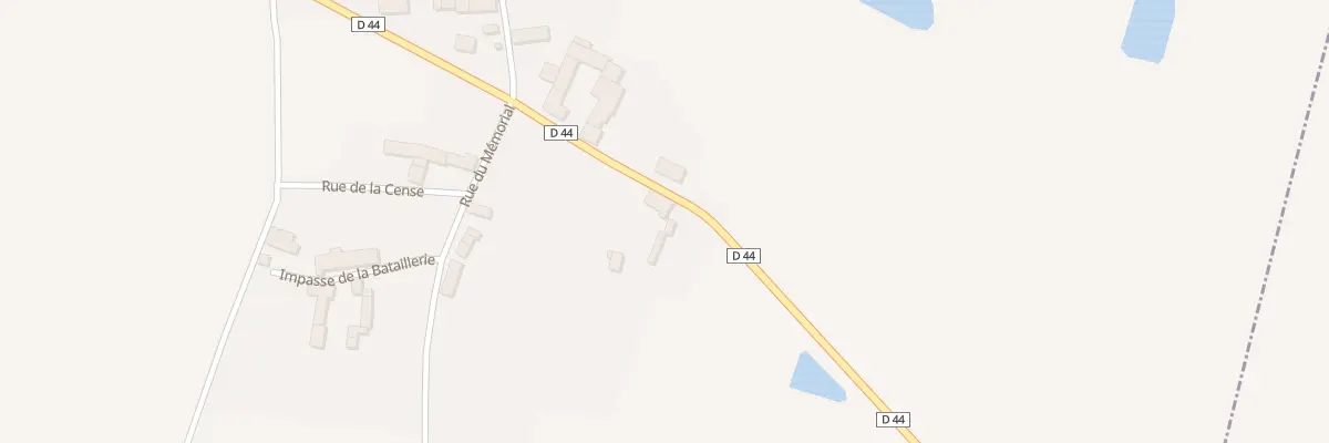 Plan du 5001 Rue de la Champagne à Oyes