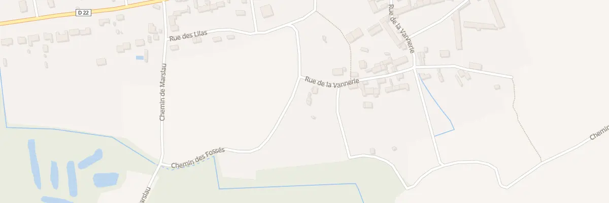 Plan du 15A Rue de la Vannerie à Concevreux