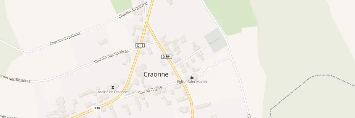 Plan du 9 Rue de Pontavert à Craonne