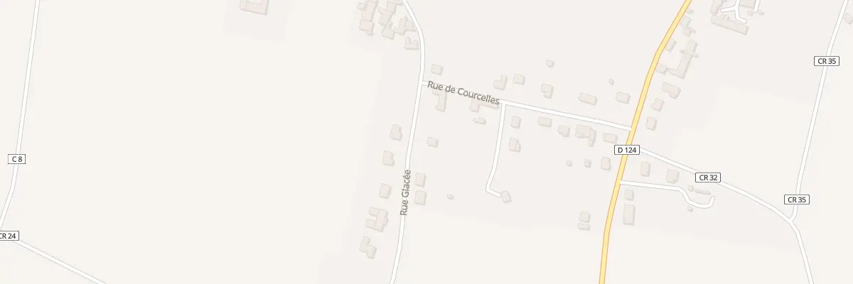 Plan du 11 Rue Glacée à Jaulges