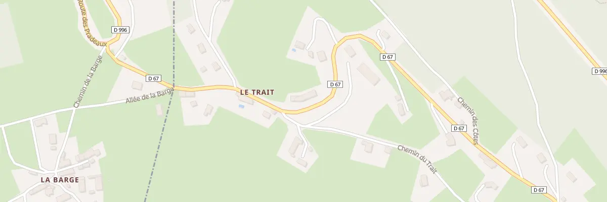 Plan du 5094 Le Trait à Saint-Martin-des-Olmes