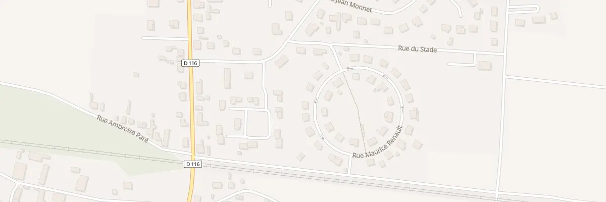 Plan du 6 Rue Maurice Renault à Maizières-la-Grande-Paroisse